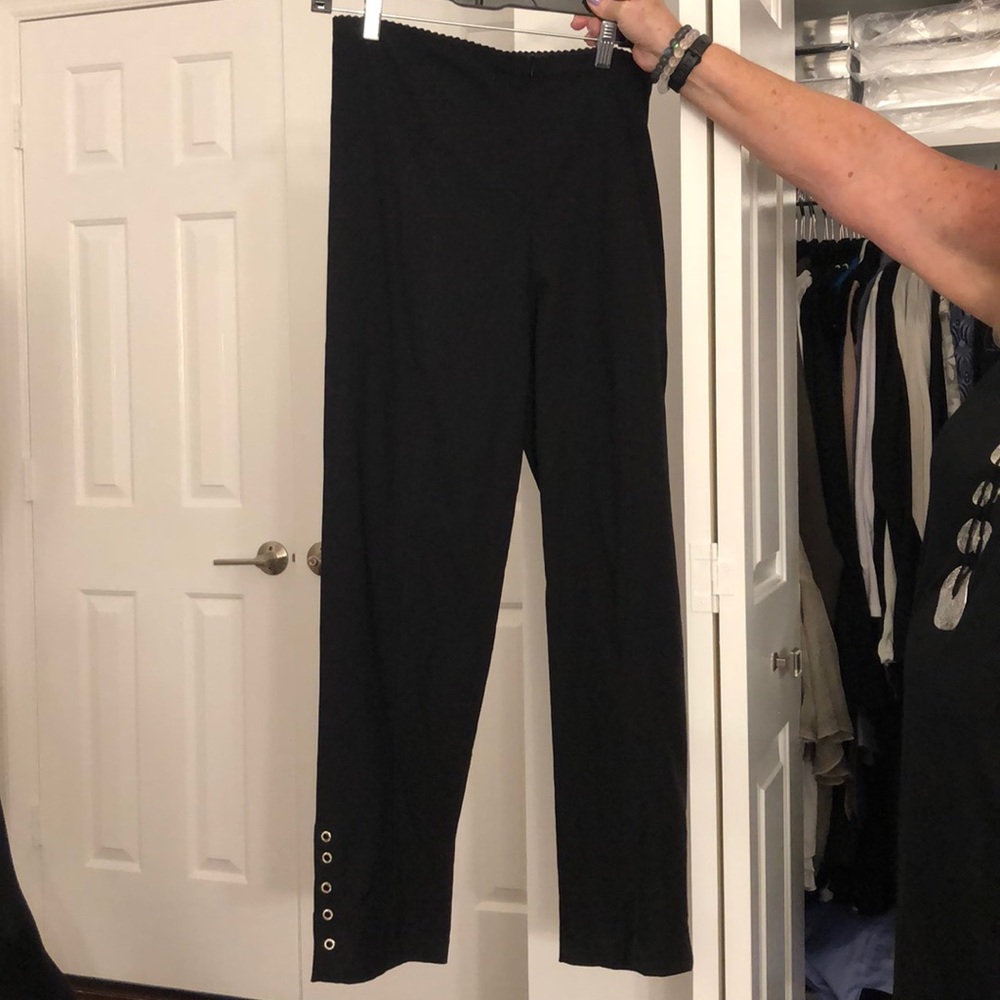 Klaveli size 18 or 16 black pants studs